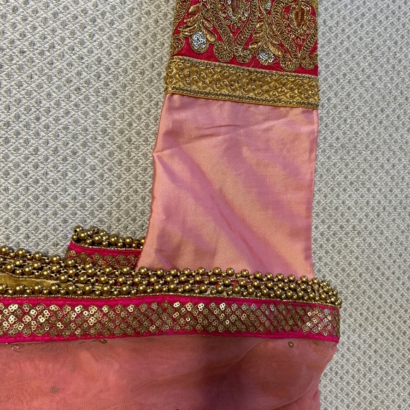 Pink Silk Indian Suit - Picture 6 of 6